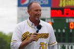 Bret Saberhagen was the opening night guest for the 2012 Home Opener